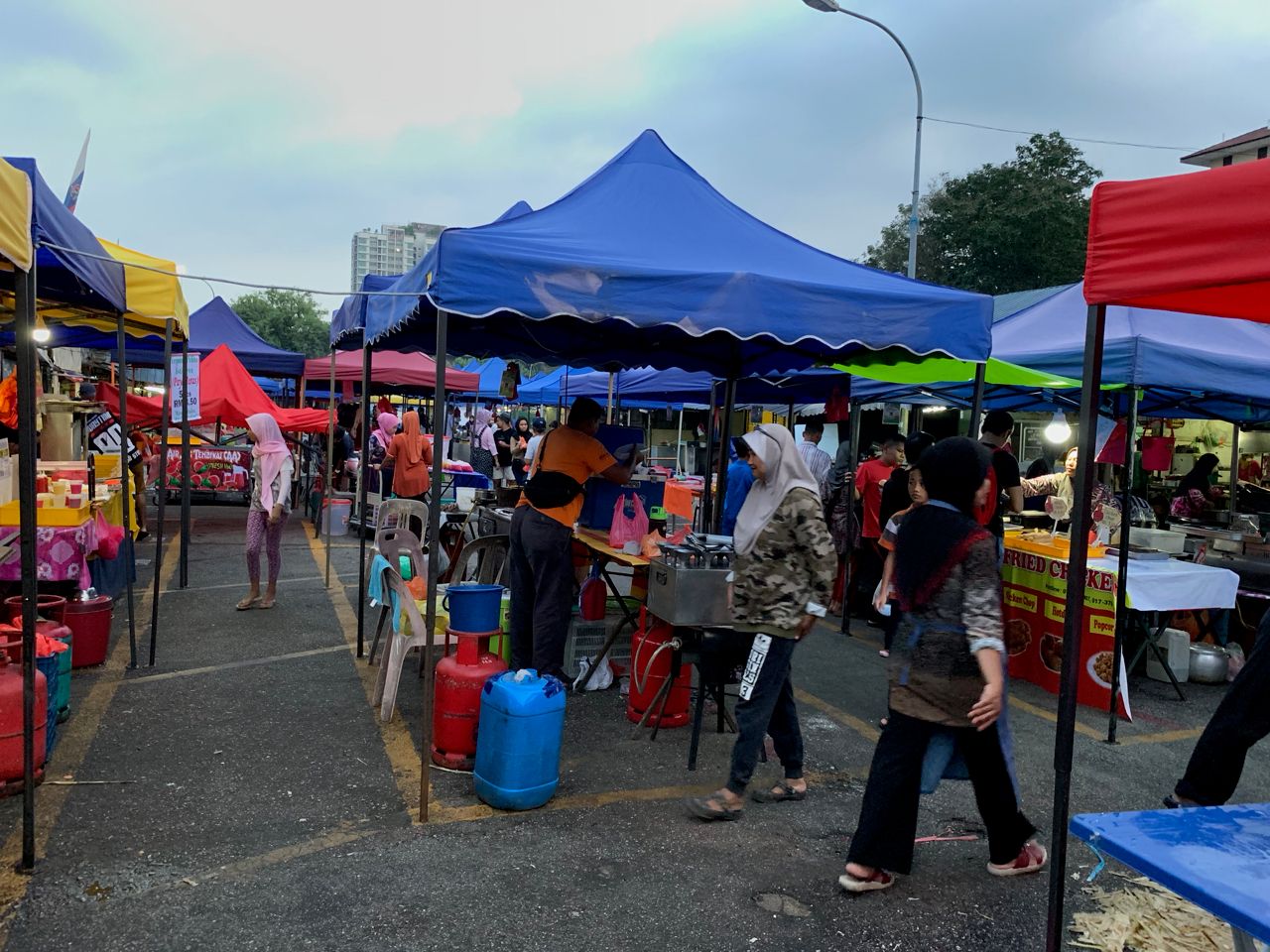 Colorful Ramadan Bazaar